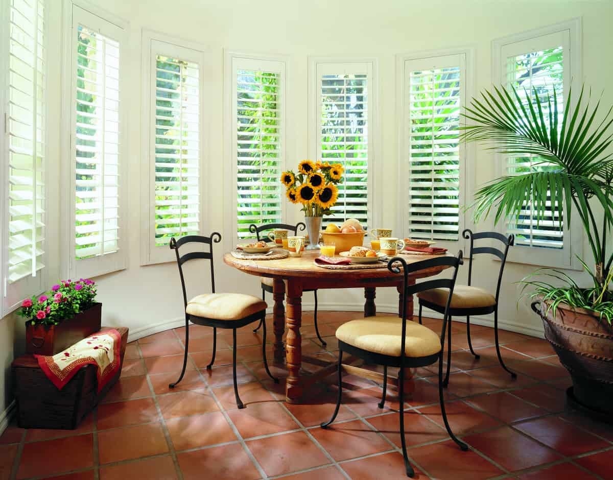 Hunter Douglas Heritance® Hardwood Shutters, wood shutters, wooden window shutters, wood blinds near Concord, California (CA)