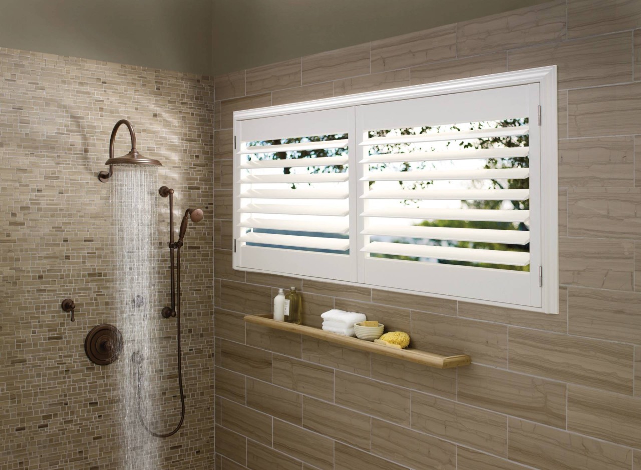 Hunter Douglas Palm Beach™ Polysatin™ Vinyl Shutters near Concord, California (CA)